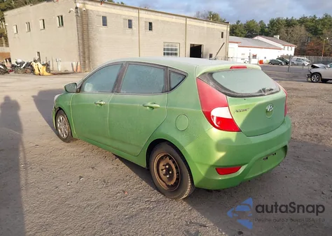 2012 Hyundai Accent Gs from USA, damaged, VIN KMHCT5AE7CU052794